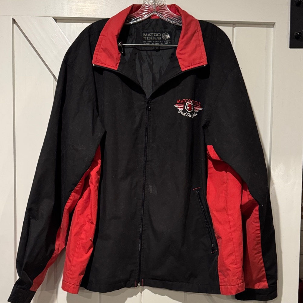 Matco Tools Men's Black and Red Jacket